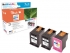Sada MultiPack Plus inkoustových náplní kompatibilních s HP č. 62 XL - 2x černá (black) + barevná (color)