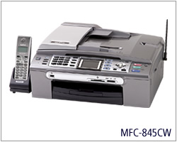 Inkoustové náplně pro tiskárnu Brother MFC-845CW